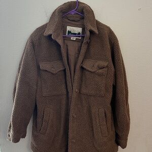 Brown Sherpa Jacket